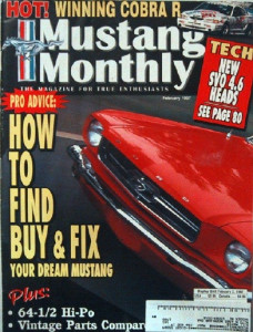 MUSTANG MONTHLY 1997 FEB - PYTHON RT, COBRA-Rs